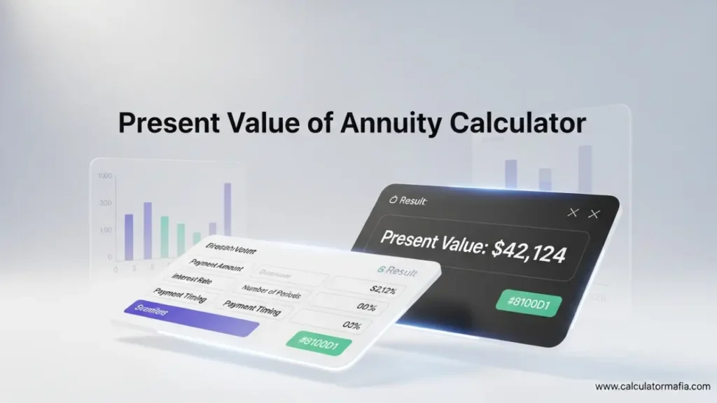 present value of annuity calculator, PV of annuity, annuity present value, present value of ordinary annuity, present value of annuity due, annuity calculator, annuity present value formula, present value of periodic payments, discounted cash flow, time value of money, annuity payment, present value of annuity due, present value of ordinary annuity, annuity discounting, present value interest factor, PV annuity formula, annuity calculator with payments, present value of future payments, lump sum vs annuity, annuity valuation